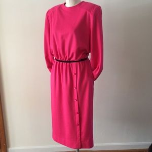 Vintage Henry Lee Pink Dress with Pockets
